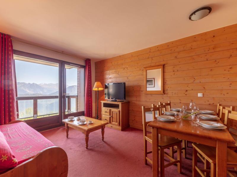 Skiverleih 3-Zimmer-Appartment für 6 Personen (1) - Résidence les Terrasses du Corbier - Le Corbier - Wohnzimmer