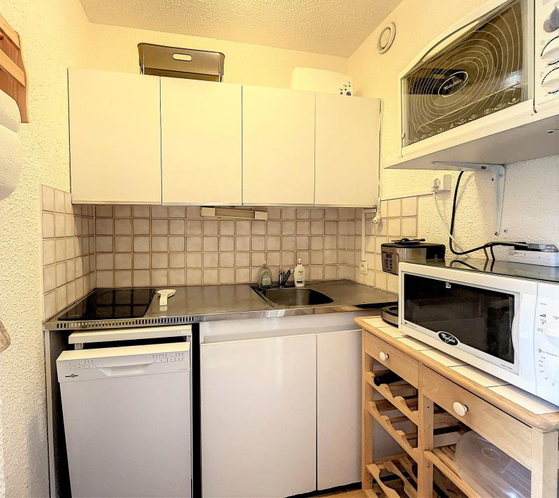 Alquiler al esquí Apartamento cabina para 5 personas (0407) - Résidence Orion Lunik - Le Corbier - Kitchenette