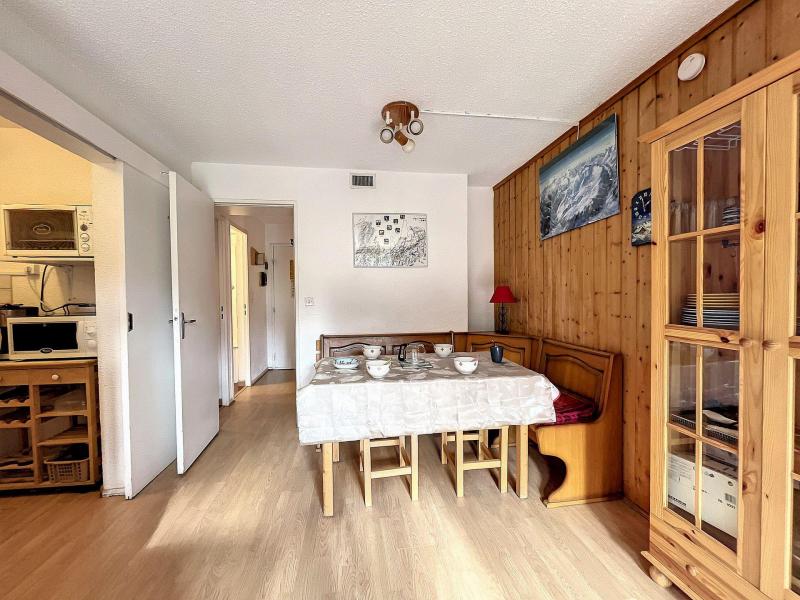 Ski verhuur Studio cabine 5 personen (0407) - Résidence Orion Lunik - Le Corbier - Woonkamer