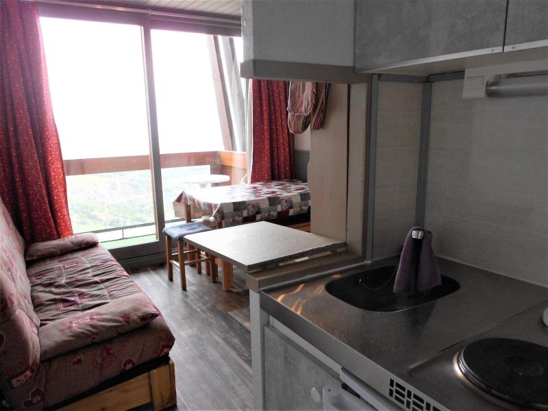 Location au ski Appartement 2 pièces 5 personnes (1904) - Résidence Vanguard Soyouz - Le Corbier - Kitchenette