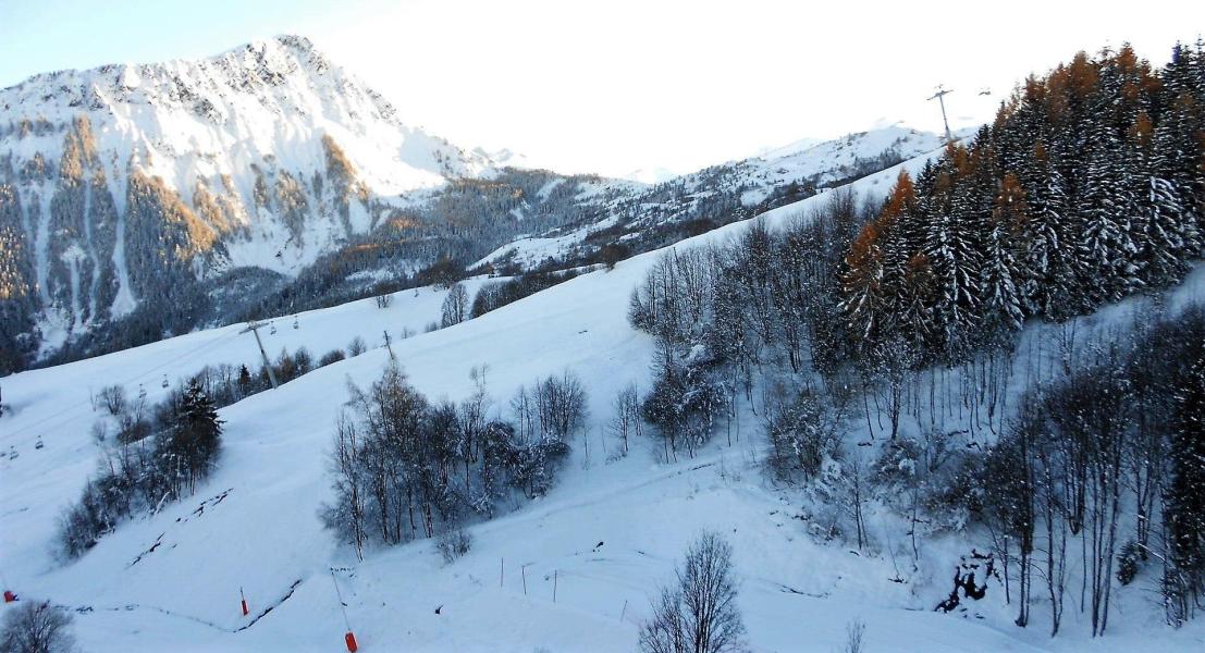 Location au ski Studio 5 personnes (0410) - Résidence Zodiaque Vostok - Le Corbier - Appartement