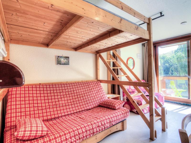 Rent in ski resort 1 room apartment 4 people (10) - Soyouz Vanguard - Le Corbier - Living room