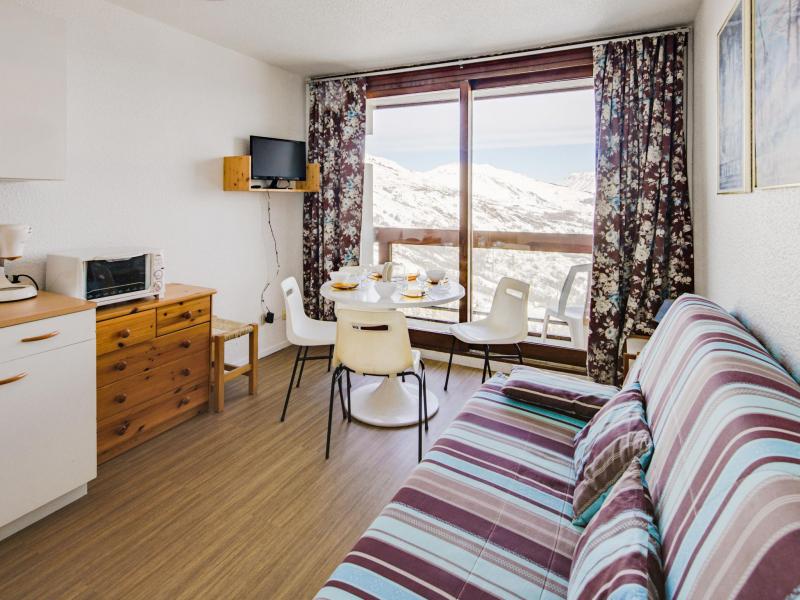 Rent in ski resort 1 room apartment 4 people (5) - Soyouz Vanguard - Le Corbier - Living room