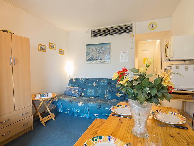 Skiverleih 1-Zimmer-Appartment für 4 Personen (63) - Soyouz Vanguard - Le Corbier - Wohnzimmer