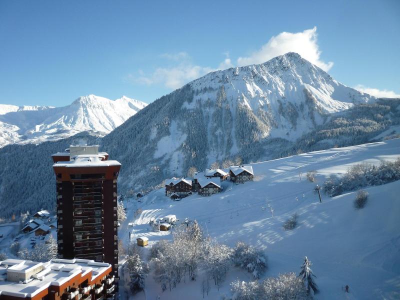 Soggiorno sugli sci Appartamento 3 stanze per 6 persone (17) - Soyouz Vanguard - Le Corbier - Esteriore inverno