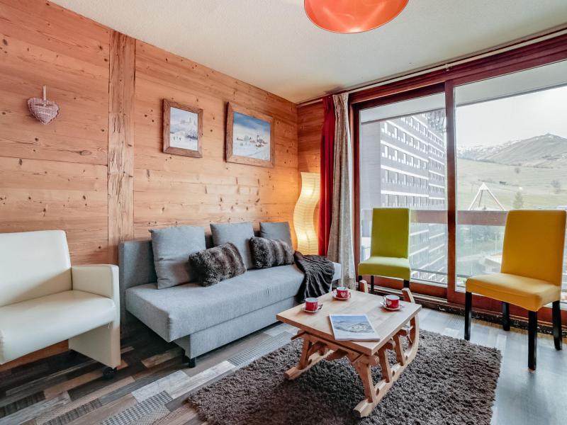 Rent in ski resort 3 room apartment 6 people (84) - Soyouz Vanguard - Le Corbier - Living room