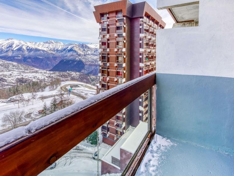 Rent in ski resort 1 room apartment 4 people (74) - Soyouz Vanguard - Le Corbier - Winter outside