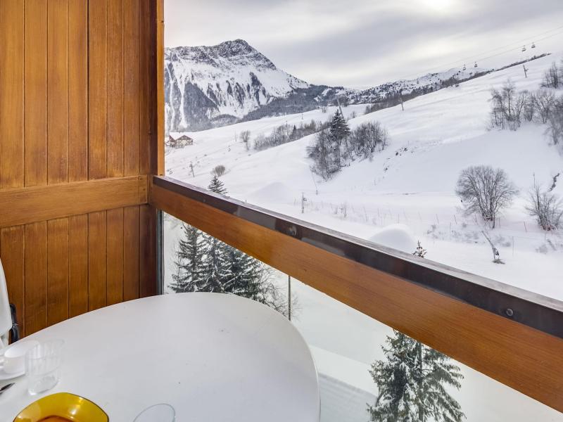 Location au ski Appartement 1 pièces 4 personnes (47) - Soyouz Vanguard - Le Corbier - Extérieur hiver