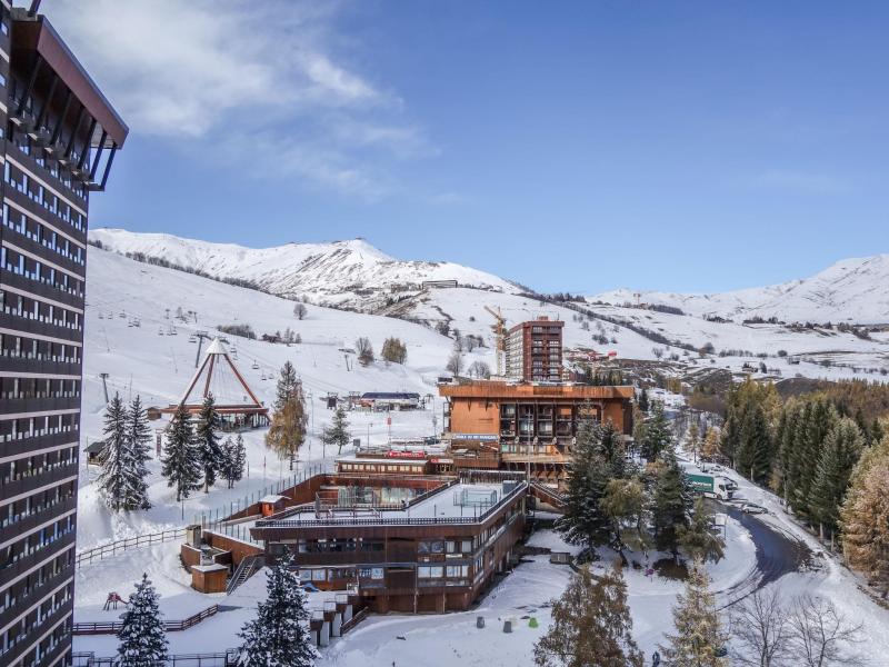 Rent in ski resort 3 room apartment 6 people (84) - Soyouz Vanguard - Le Corbier - Winter outside