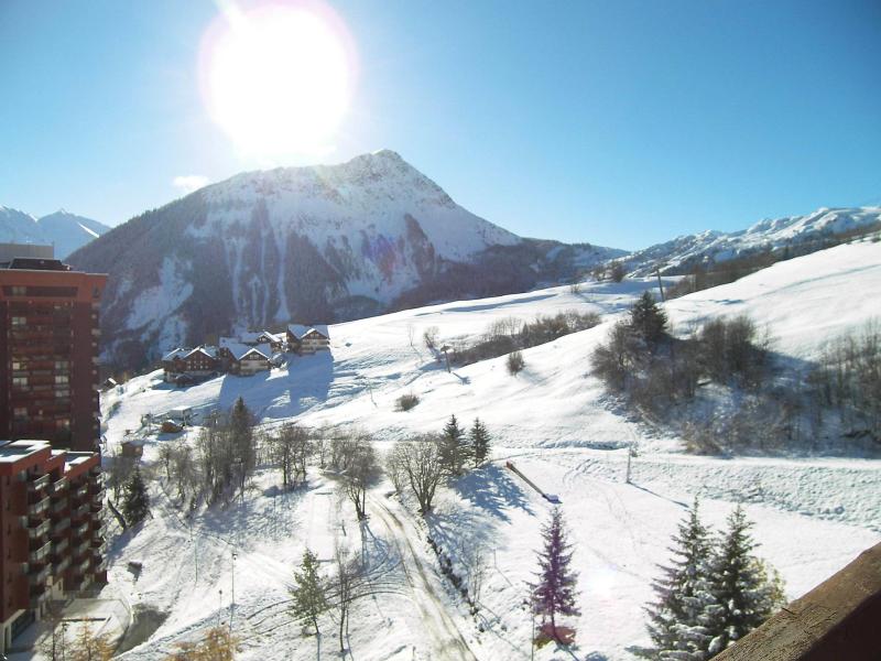 Location au ski Appartement 2 pièces 5 personnes (62) - Soyouz Vanguard - Le Corbier - Extérieur hiver