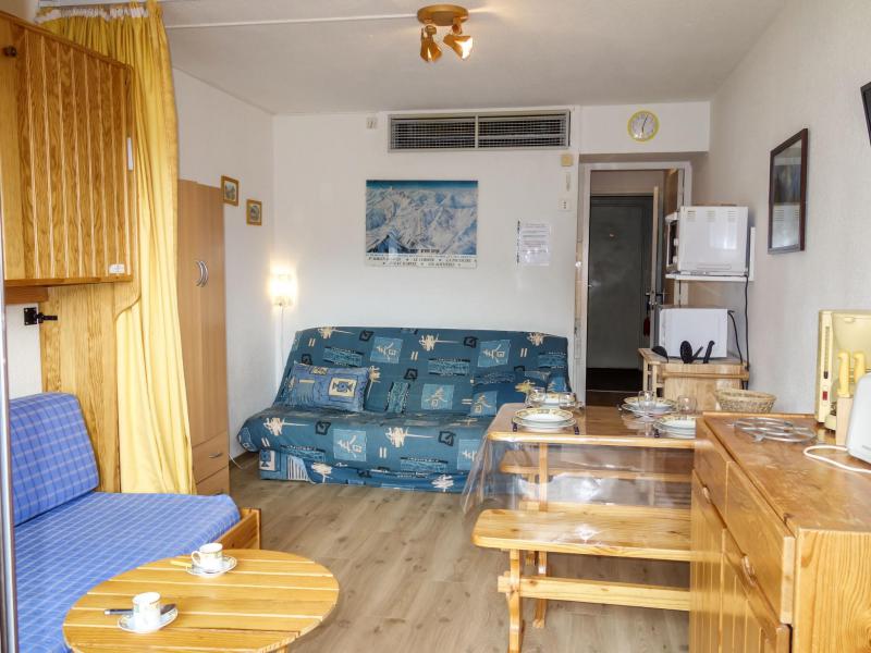 Ski verhuur Appartement 1 kamers 4 personen (63) - Soyouz Vanguard - Le Corbier - Woonkamer