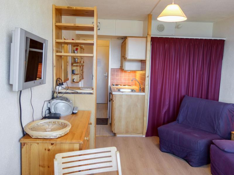 Ski verhuur Appartement 1 kamers 4 personen (81) - Soyouz Vanguard - Le Corbier - Woonkamer