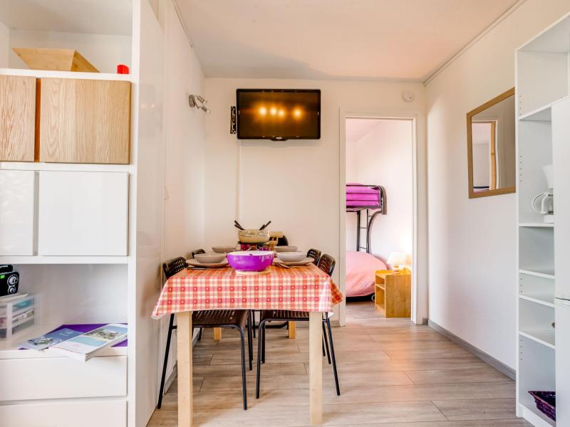 Ski verhuur Appartement 1 kamers 4 personen (82) - Soyouz Vanguard - Le Corbier - Woonkamer