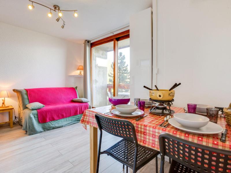 Ski verhuur Appartement 1 kamers 4 personen (82) - Soyouz Vanguard - Le Corbier - Woonkamer