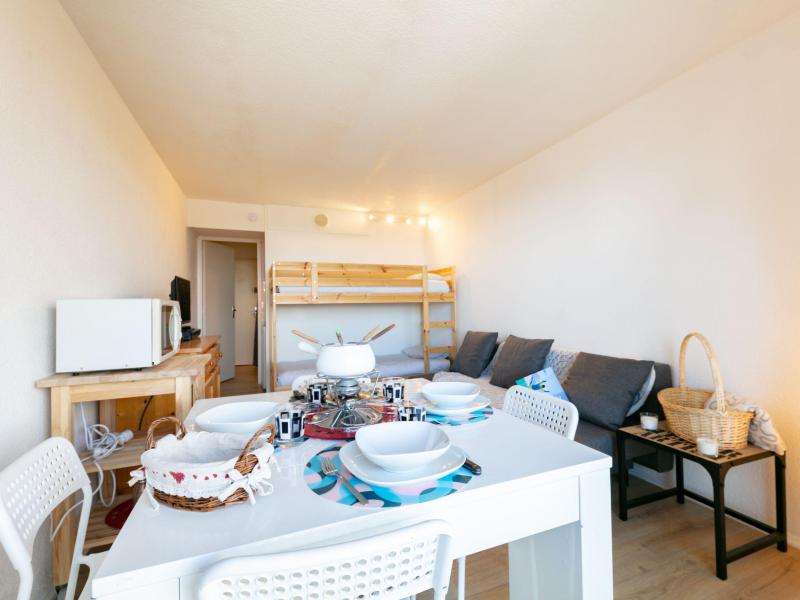 Ski verhuur Appartement 1 kamers 4 personen (86) - Soyouz Vanguard - Le Corbier - Woonkamer