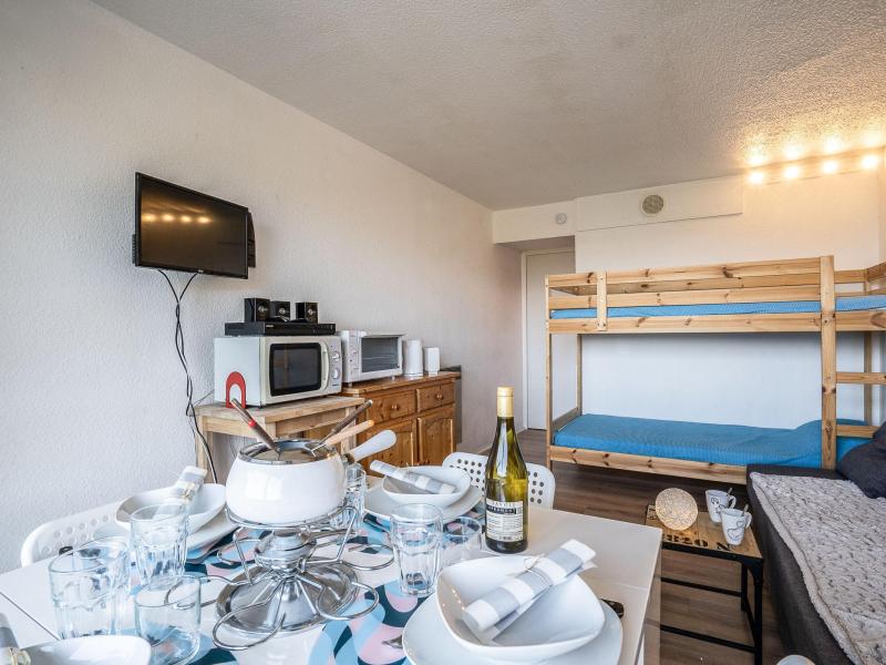 Ski verhuur Appartement 1 kamers 4 personen (86) - Soyouz Vanguard - Le Corbier - Woonkamer