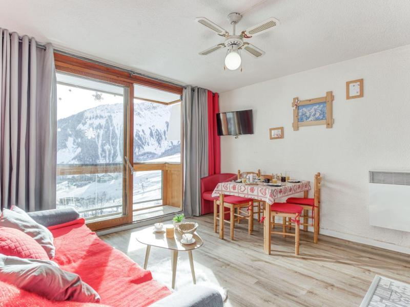 Ski verhuur Appartement 2 kamers 5 personen (62) - Soyouz Vanguard - Le Corbier - Woonkamer