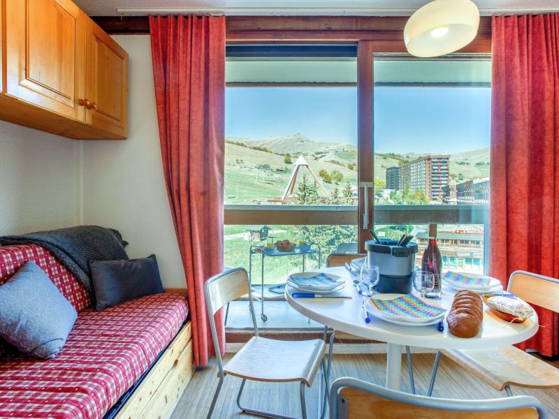 Rent in ski resort 1 room apartment 4 people (42) - Vostok Zodiaque - Le Corbier - Apartment