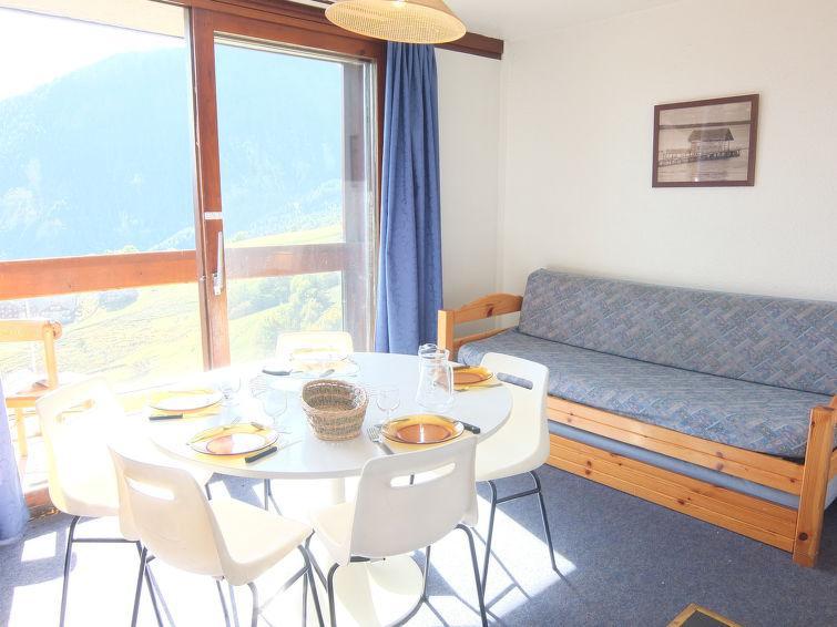 Rent in ski resort 2 room apartment 5 people (50) - Vostok Zodiaque - Le Corbier - Living room