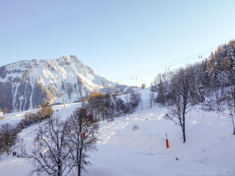 Location au ski Appartement 1 pièces 4 personnes (71) - Vostok Zodiaque - Le Corbier - Extérieur hiver