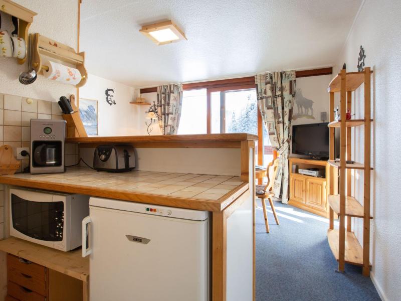 Location au ski Appartement 1 pièces 4 personnes (86) - Vostok Zodiaque - Le Corbier - Kitchenette