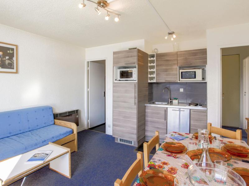 Ski verhuur Appartement 3 kamers 6 personen (56) - Vostok Zodiaque - Le Corbier - Woonkamer