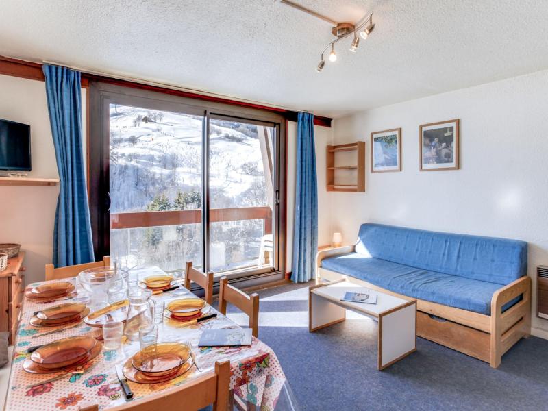 Ski verhuur Appartement 3 kamers 6 personen (56) - Vostok Zodiaque - Le Corbier - Woonkamer