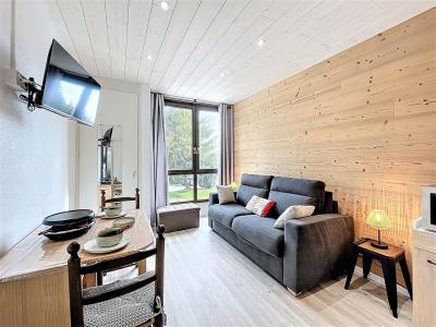 Rent in ski resort Studio 2 people (226) - Altaïr - Le Corbier - Living room