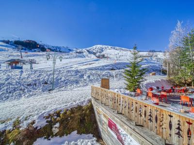 Location au ski Studio 4 personnes (8) - Ariane - Le Corbier - Extérieur hiver