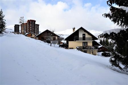Location au ski Chalet Genepy - Le Corbier - Extérieur hiver