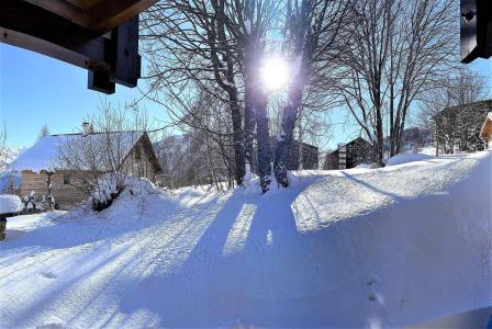 Аренда на лыжном курорте Апартаменты 3 комнат 4 чел. - Chalet les Airelles - Le Corbier - Балкон