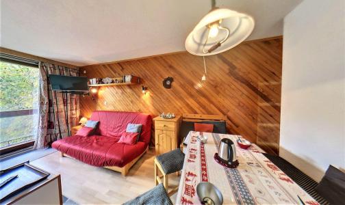 Ski verhuur Studio bergnis 5 personen (307) - La Résidence Lunik Orion - Le Corbier - Woonkamer