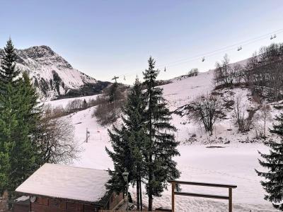 Аренда на лыжном курорте Квартира студия для 4 чел. (309) - La Résidence Soyouz-Vanguard - Le Corbier - зимой под открытым небом