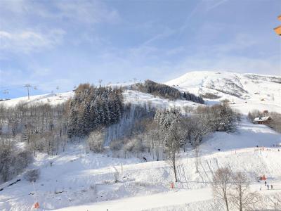 Location au ski Studio 2-4 personnes (1111) - La Résidence Soyouz-Vanguard - Le Corbier - Extérieur hiver