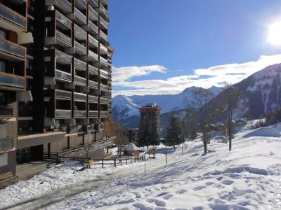 Location au ski Studio 3 personnes (0903) - La Résidence Vostok Zodiaque - Le Corbier - Extérieur hiver