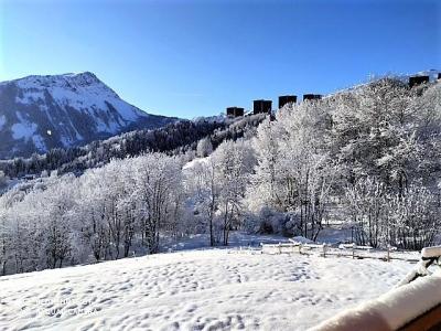 Location au ski Appartement 4 pièces 10 personnes - Le Chardon Bleu - Le Corbier - Terrasse