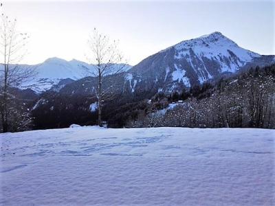 Location au ski Le Chardon Bleu - Le Corbier - Terrasse