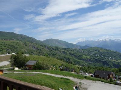 Rent in ski resort 2 room apartment 4 people (7) - Les Alpages du Corbier - Le Corbier - Terrace