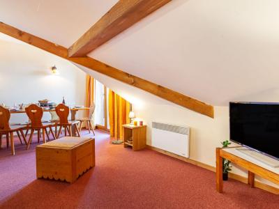 Rent in ski resort 4 room apartment 8 people (12) - Les Alpages du Corbier - Le Corbier - Living room