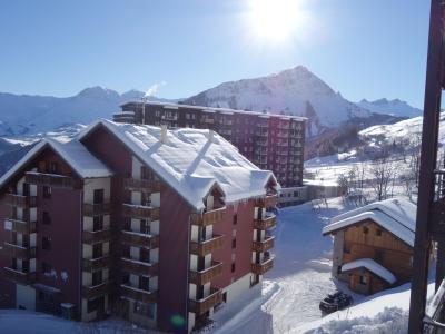 Wakacje w górach Apartament 3 pokojowy 6 osób (18) - Les Pistes - Le Corbier - Zima na zewnątrz