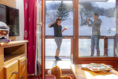 Rent in ski resort Les Terrasses du Corbier - Le Corbier - Balcony