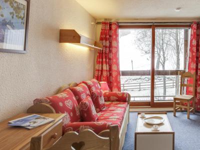 Rent in ski resort 1 room apartment 4 people (38) - Lunik Orion - Le Corbier - Living room