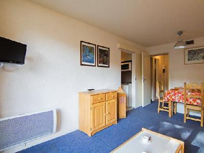 Skiverleih 1-Zimmer-Appartment für 4 Personen (38) - Lunik Orion - Le Corbier - Wohnzimmer