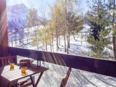 Ski verhuur Appartement 1 kamers 4 personen (65) - Pégase Phénix - Le Corbier - Balkon