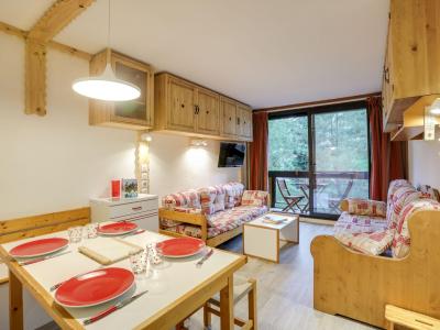 Ski verhuur Appartement 1 kamers 4 personen (65) - Pégase Phénix - Le Corbier - Woonkamer