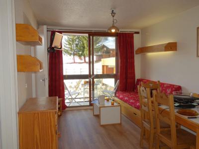 Ski verhuur Appartement 3 kamers 6 personen (16) - Pégase Phénix - Le Corbier - Woonkamer