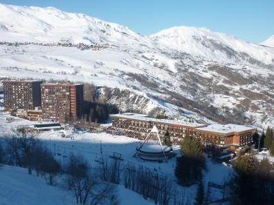 Vacanze in montagna Studio per 4 persone (0811) - Résidence Cosmos - Le Corbier - Esteriore inverno