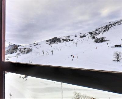 Soggiorno sugli sci Studio per 4 persone (1002) - Résidence Cosmos - Le Corbier - Balcone