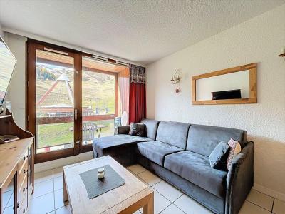 Skiverleih 2-Zimmer-Berghütte für 7 Personen (205) - Résidence Galaxie - Le Corbier - Wohnzimmer