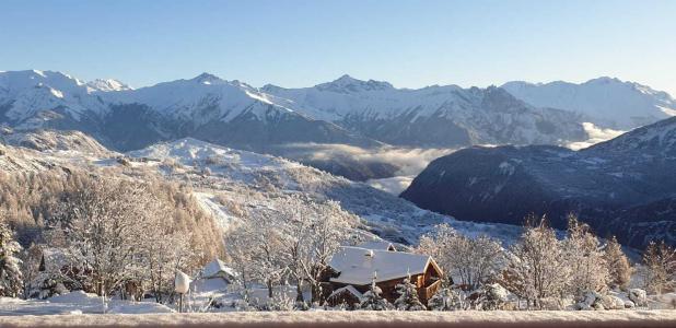 Аренда на лыжном курорте Апартаменты 3 комнат 6 чел. (C84) - Résidence les Pistes - Le Corbier - зимой под открытым небом
